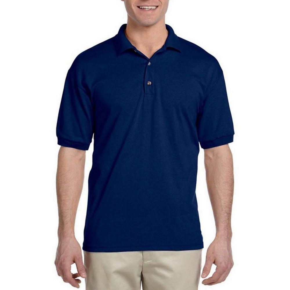 Gilden DryBlend Navy Men’s Polo